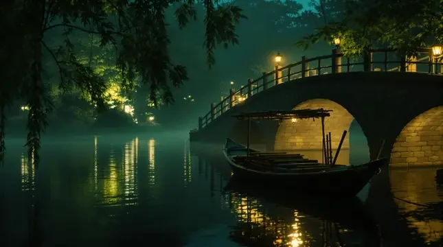 夜泊枫桥 - 美女直播秀竹影清风影像