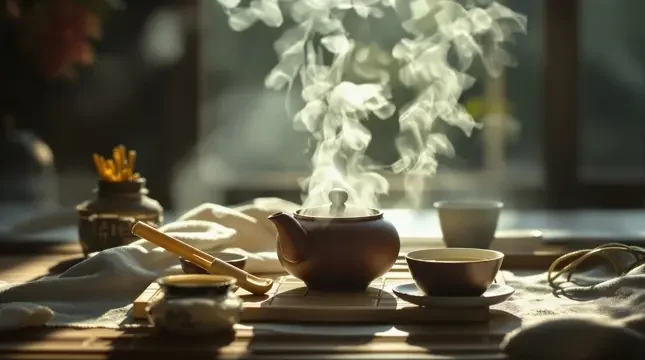 茶烟一缕 - 美女直播秀竹影清风影像