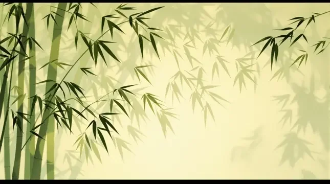 竹影婆娑 - 美女直播秀竹影清风影像